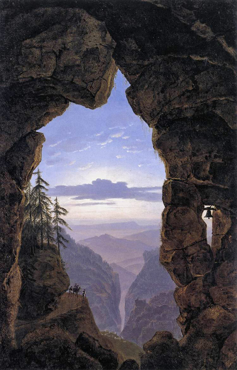the gate in the rocks